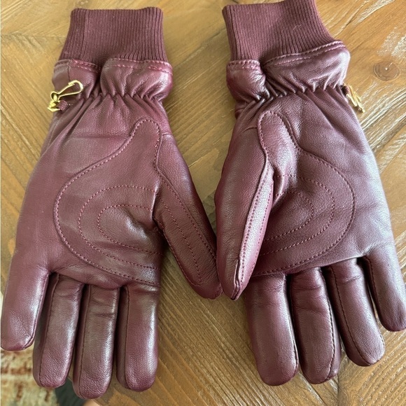 Grandoe Ladies leather Insulated gloves sz Small - Picture 5 of 6